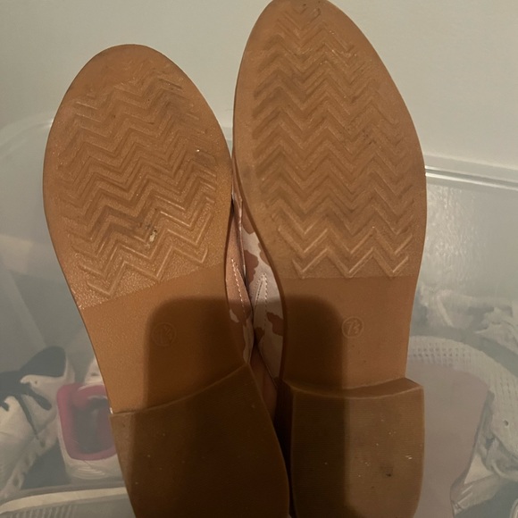 Cow Print Mules - Picture 9 of 9